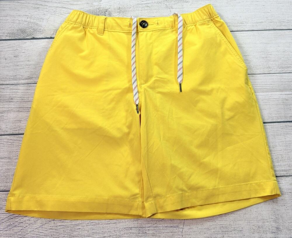 Chubbies Men’s Everywear Shorts 8” Drawstring Yellow Size Medium